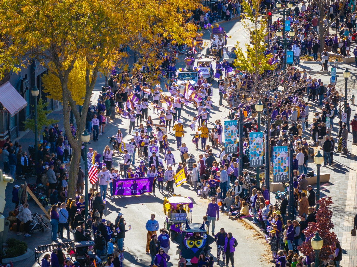 UNI homecoming parade