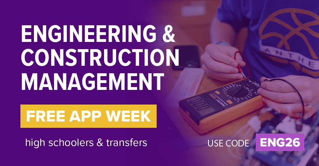 Engineering and construction management Free App Week graphic.