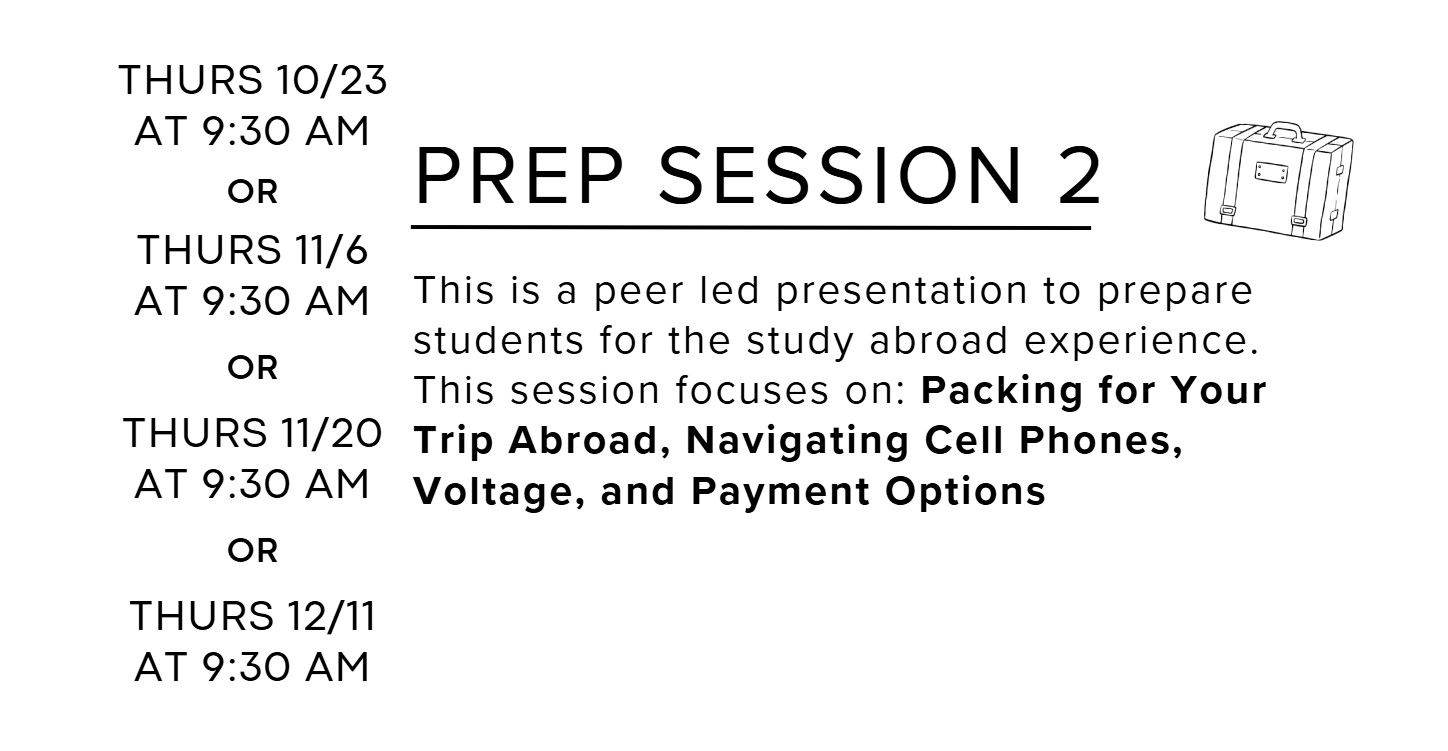 prep session 2