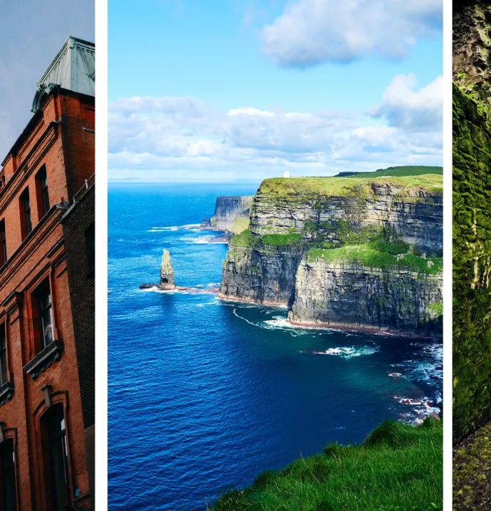 banner of 6 images of Ireland