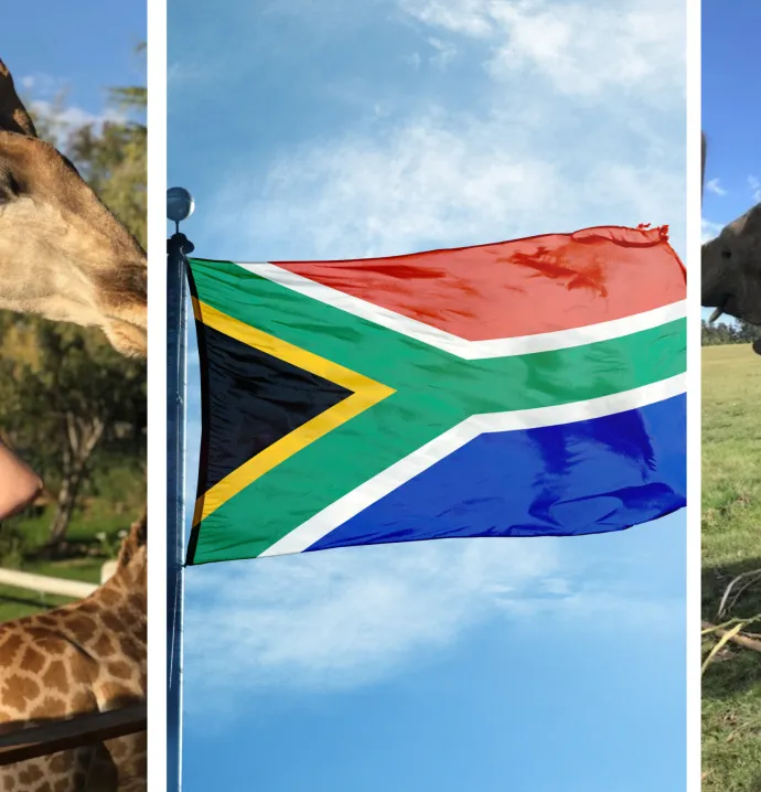 banner of 6 images of South Africa